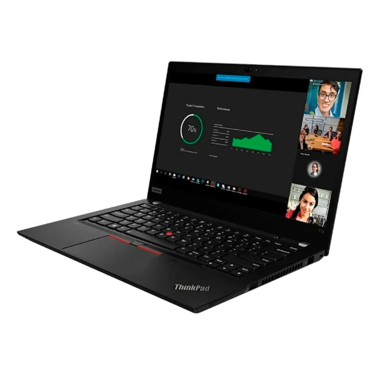 LENOVO - Lenovo ThinkPad T14 Gen 2 Intel Core i5 11ª Gen 8GB RAM 256GB SSD 14" FHD Negro