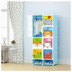 GENERICO - Closet Niños Ropero Plegable Modular Organizador Infantil