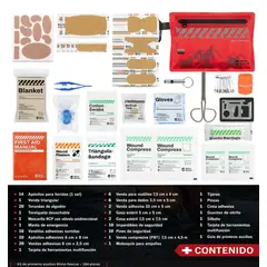 1800 - Kit Primeros Auxilios Botiquin Emergencias Rhinorescue