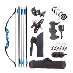 ATURE - 40lbs Arco Recurvo Deportivo Para Adultos Con Set Accesorios