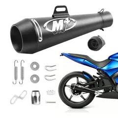 ATURE - Tubo De Escape Moto 51mm Deportive Y Universal Motocicletas