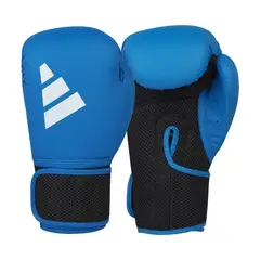 ADIDAS - Guantes de Boxeo Hybrid 25 Azul 14Oz