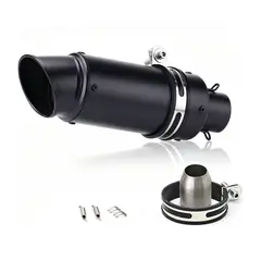 ATURE - Tronador Escape Moto 51mm Punta Abajo Con Reductor