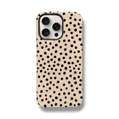 IPALACE PROTECT - Carcasa Aesthetic Chic compatible con iPhone 16 Pro - Nude Muse