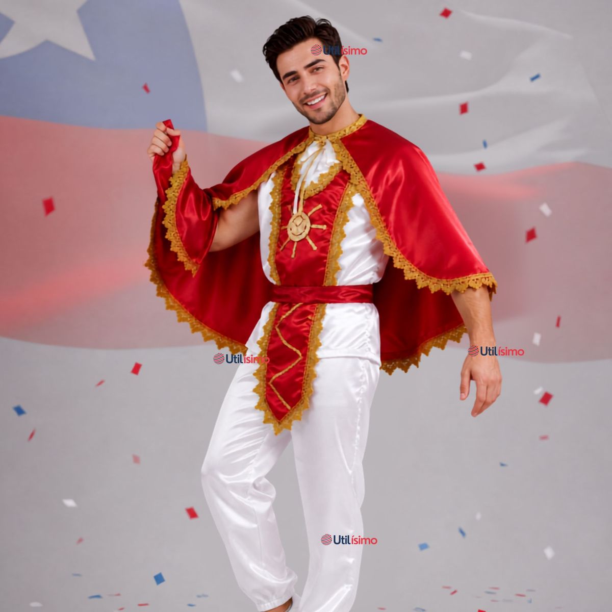 Traje de la Tirana hombre para actos culturales