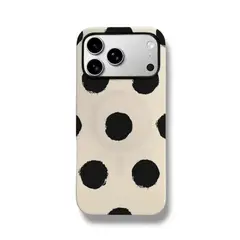 IPALACE PROTECT - Carcasa Aesthetic Chic compatible con iPhone 17 Pro Max - Soft Icon