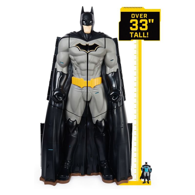DC COMICS - Dc Comics-Batman Baticueva Transformable Con Figura De 33¿