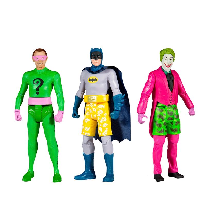 DC COMICS - Figura De Accion Mcfarlane Retro Batman 66 Dc Comics