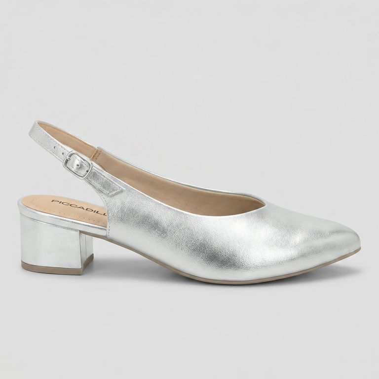 Zapato Mujer Plata Taci 19