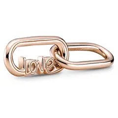 PANDORA - Link Con Palabra Love Me Mujer