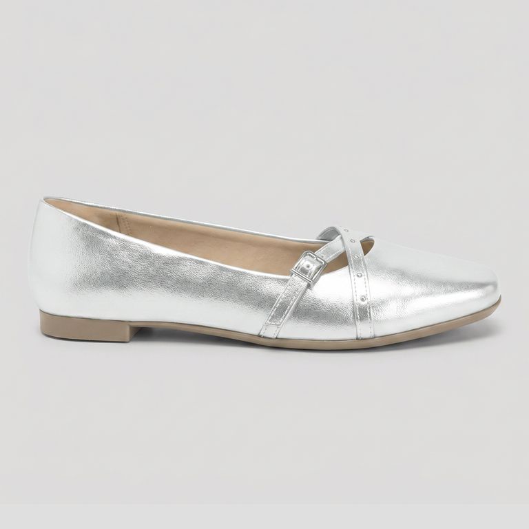 Ballerina Mujer Plata Vanessa