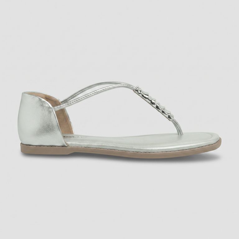 Sandalia Mujer Plata Gabi 01
