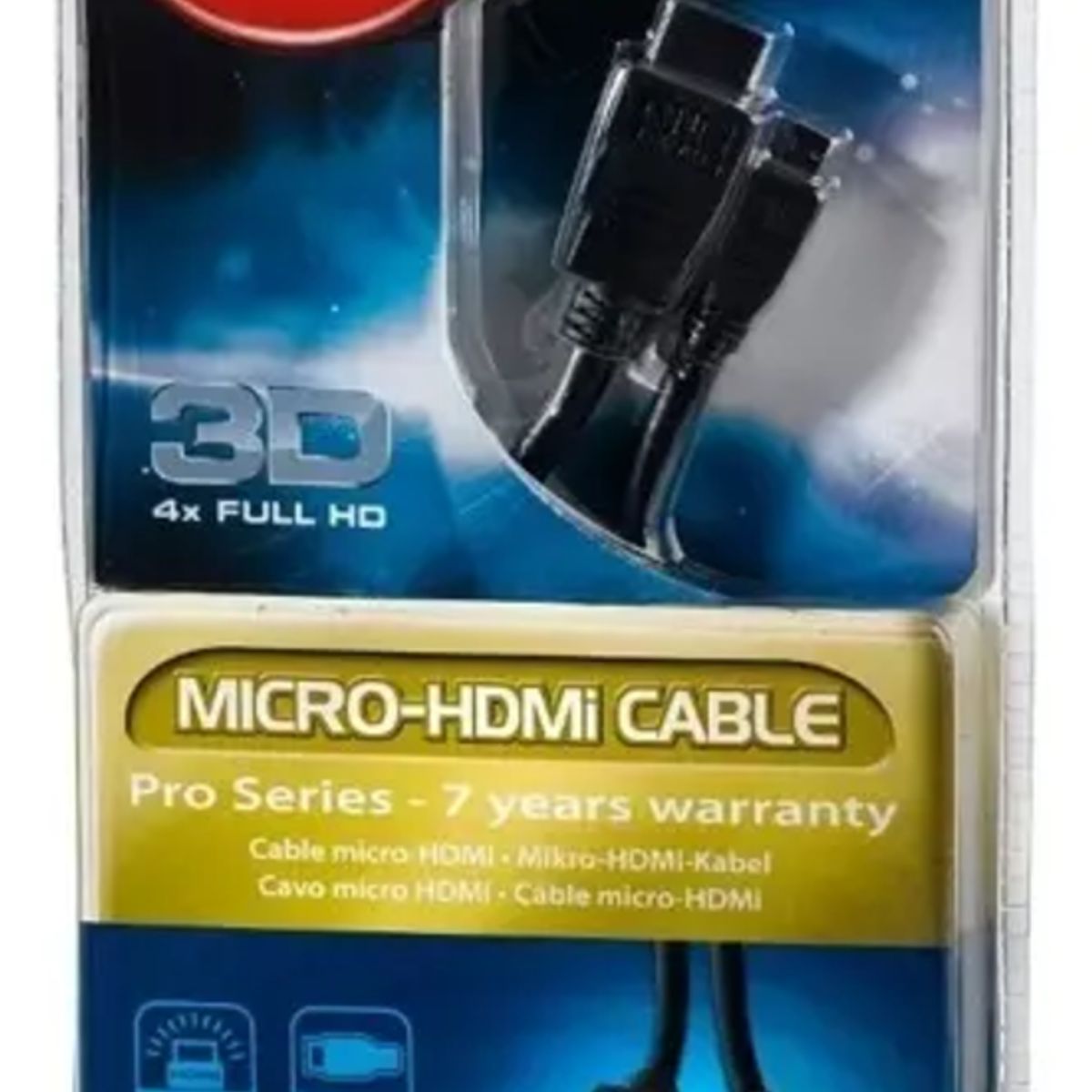 ONE FOR ALL - CABLE HDMI A MICRO HDMI 3MT ONE FOR ALL