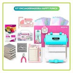 HAPPYPUNCH - KIT Encuadernadora Happy Punch + insumos 01