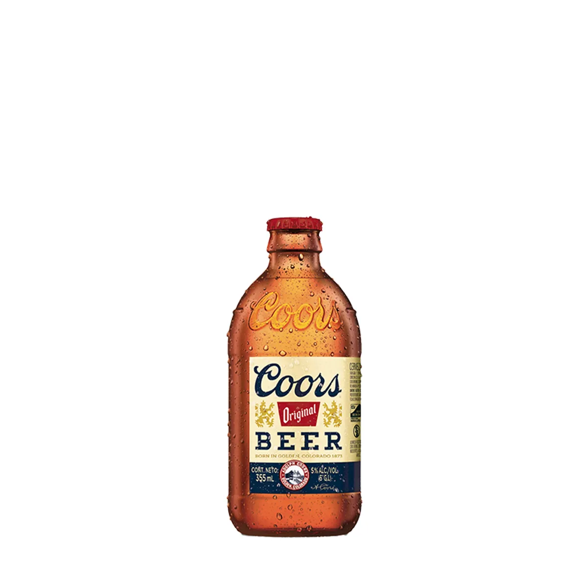 COORS - 24x Cerveza Coors Original 5.0° Botella 355cc