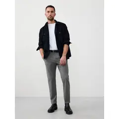 BANANA REPUBLIC - Pantalon Hombre Core Temp Chino Gris