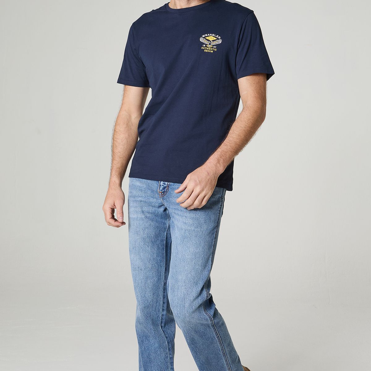 WRANGLER - Jeans Hombre Texas Authentic Straight 100% Cotton