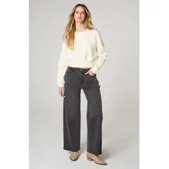WRANGLER - Jeans Mujer Loose Spat Relaxed Fit 100% Cotton