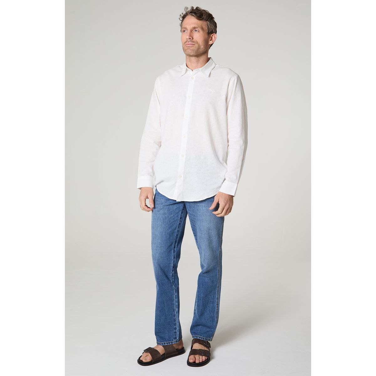 WRANGLER - Jeans Hombre Texas Authentic Straight 100% Cotton