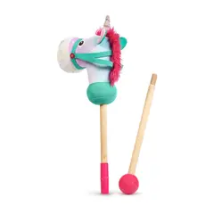 B TOYS - Unicornio de Palo con Sonido Battat