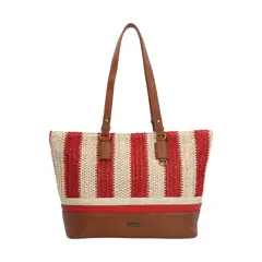 AZALEIA - Cartera Mujer Rubix Tote Rojo