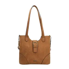 AZALEIA - Cartera Mujer Creta Tote Camel
