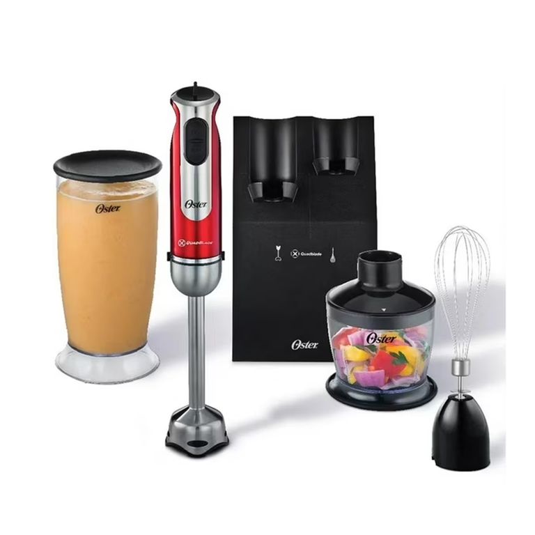 OSTER Batidora Inmersión De Mano Mixer 800W Mas Accesorios