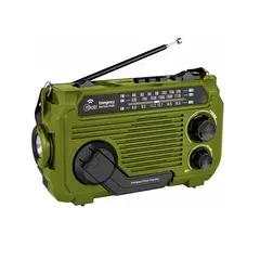 MLAB - RADIO EMERGENCIA C/ALERTA DESASTRE DINAMO SOLAR RECARG BT 5W RADIO FM 09584