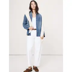 BANANA REPUBLIC - Blusa Mujer The Everyday Denim Azul