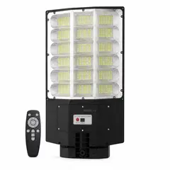 DOPA - Foco Solar Led 6000w Ip67 Con Sensor De Movimiento, Panel Incorporado