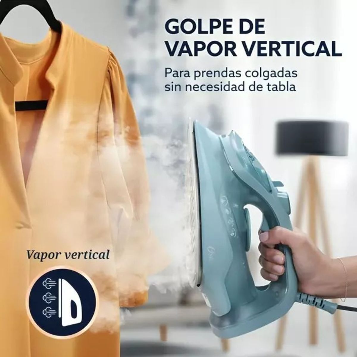OSTER - Plancha De Ropa Tradicional a Vapor Tecnologia AeroGlide Oster 1600W