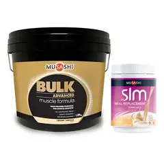 MUSASHI - Proteina Bulk Whey Protein Isolate 4 Lbs + Proteina Slm MRP