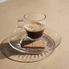 BORMIOLI - Set 6 Tazas Espresso Vidrio Barshine 90ml