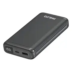 PHILCO - POWER BANK 20.000MAH PD22.5W 1USB-C 1USB-A PMA8224BK