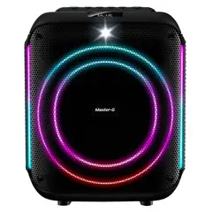 MASTER G - Parlante Bluetooth Modo Karaoke 8” con BT 5.0 MGSCRATCH