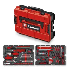 EINHELL - SET HERRAMIENTAS MANUALES 87 PIEZAS - E CASE