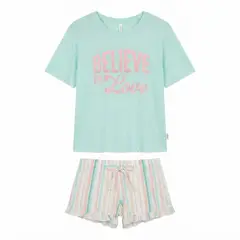 LADY GENNY - Pijama Mujer J-813 Cotton Viscosa
