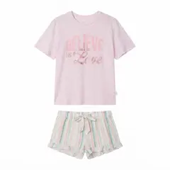 LADY GENNY - Pijama Mujer J-813 Cotton Viscosa