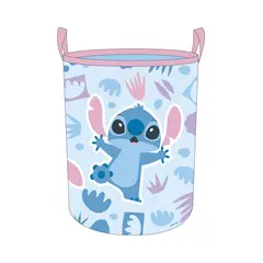 VAIS - Canasto Organizador Ropa Juguetes Niños Stitch Disney 45x38 cm