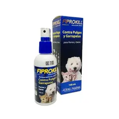 Dragpharma - Fiprokill Antipulgas en Spray Para Perros y Gatos 100ml