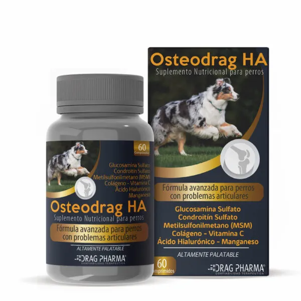 OSTEODRAG HA SUPLEMENTO PERRO 60 COMP