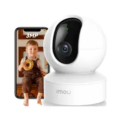 IMOU - Cámara De Seguridad Dk2 3mp Ip Wifi 360°interior Alarma