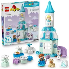 LEGO - DUPLO Disney Anna y Elsa Fiesta en el Castillo de Frozen, set 10455