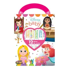 PI KIDS - Estuche Disney Baby Princesas Primera Biblioteca 12 Libros