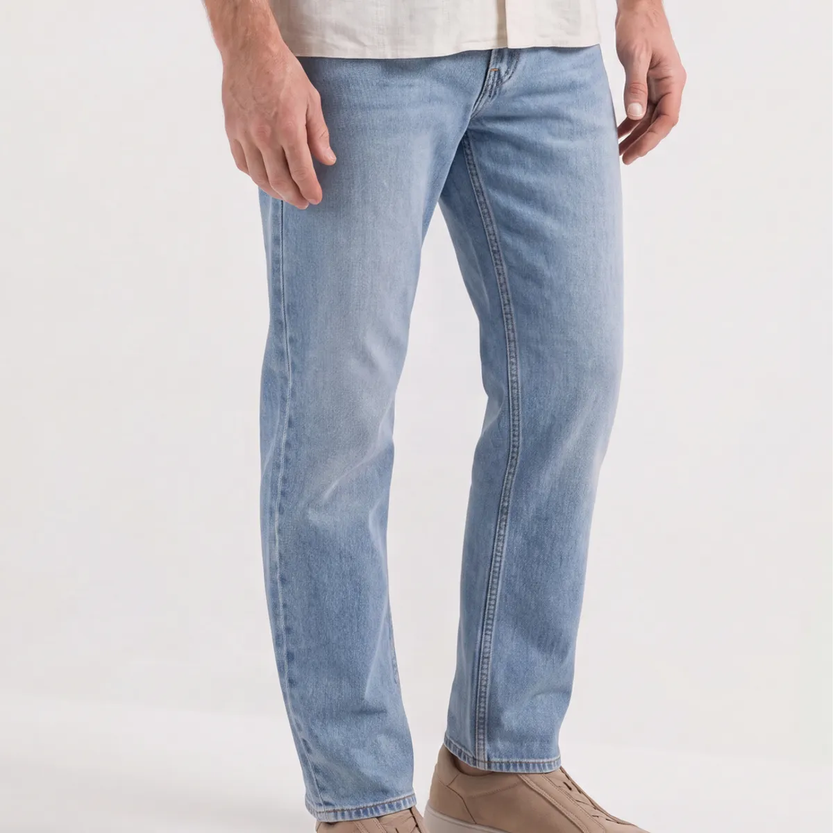 NEW MAN - Jeans Algarde Lt. Blue Fw26 New Man