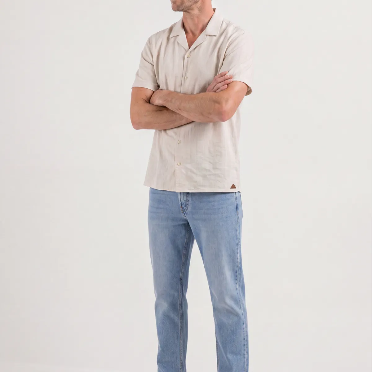 NEW MAN - Jeans Algarde Lt. Blue Fw26 New Man