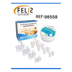 GENERICO - Dilatador Nasal Antironquidos Set Silicona Reutilizable