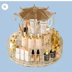 GENERICO - ALMACENAMIENTO U ORGANIZADOR DE MAQUILLAJE GIRATORIO 360