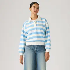 LEVIS - Polerón Mujer Vintage Rugby Multicolor