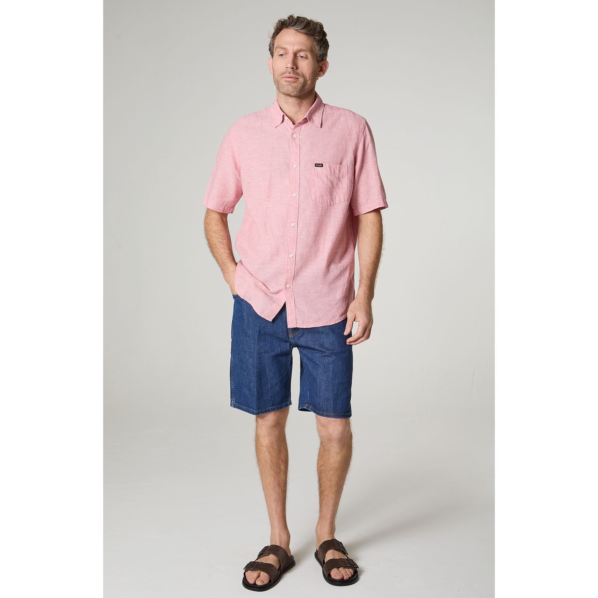 WRANGLER - Jeans Hombre Larston Regular Straight